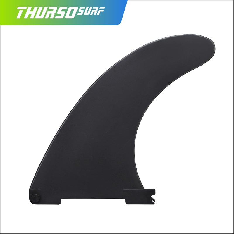 THURSO SURF بديل زعنفة لوح التجديف THURSO SURF للوح التجديف القابل للنفخ ملحق لوح التجديف بتصميم عالمي بدون أدوات تركيب زعنفة متينة للاستقرار والتتبع زعنفة مركزية بقفل سريع - Image 5